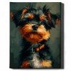 Malowanie Po Numerach Zestaw Yorkshire Terrier 40x50